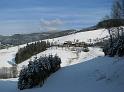 Winter, Blick zum Hof